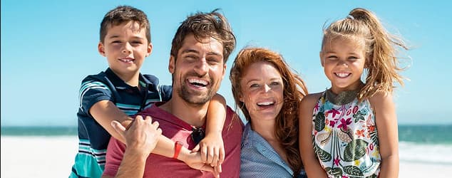 image with happy family
